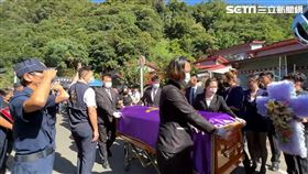 台中市霧峰分局高姓警員靶場疑中暑不治，告別式。（圖／翻攝畫面）