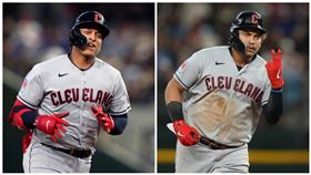 ▲守護者奈勒（Bo Naylor、Josh Naylor）兄弟檔同局開轟寫紀錄。（圖／美聯社／達志影像）