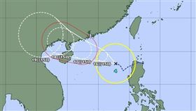 泰利生成。（圖／翻攝自日本氣象廳）