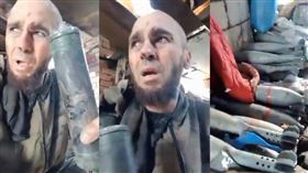 真實「約砲」現場！車臣控烏軍假帳號拐騙　傻士兵1動作慘遭砲擊(翻攝自微博)