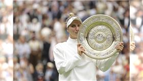 溫網,爆冷,女單,萬卓索娃（Marketa Vondrousova）,(達志影像/美聯社)