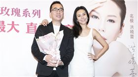 洪曉蕾王世均同台合體曝感情近況。（圖／記者楊澍攝影）