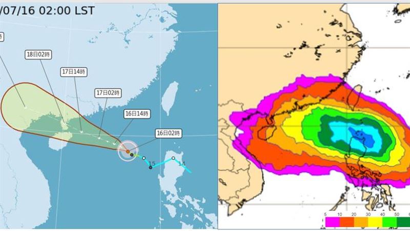午後防雷雨！恐又有颱風歐洲模式估侵台率