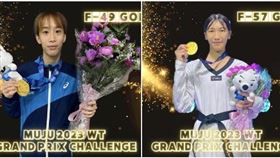台灣首日就奪2金！世界跆拳道大獎賽挑戰賽　莊天羽、林唯均摘金（圖／翻攝自中華民國跆拳道協會粉專）