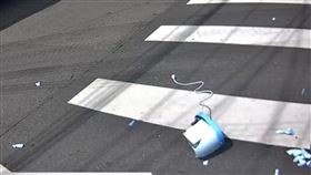 烤麵包機,從天而降,騎士,被砸,公共危險,板橋,縣民大道,新北