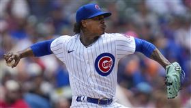 ▲小熊先發投手史卓曼本季第15場優質先發拿下第10勝。（圖／美聯社／達志影像）