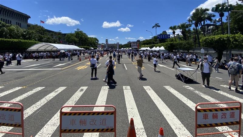 館昌喊4萬人上凱道　開場前1小時實況曝光