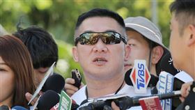 ▲「七月十六上凱道，公平正義救台灣」館長陳之漢黃國昌受訪（圖／記者楊澍攝影）