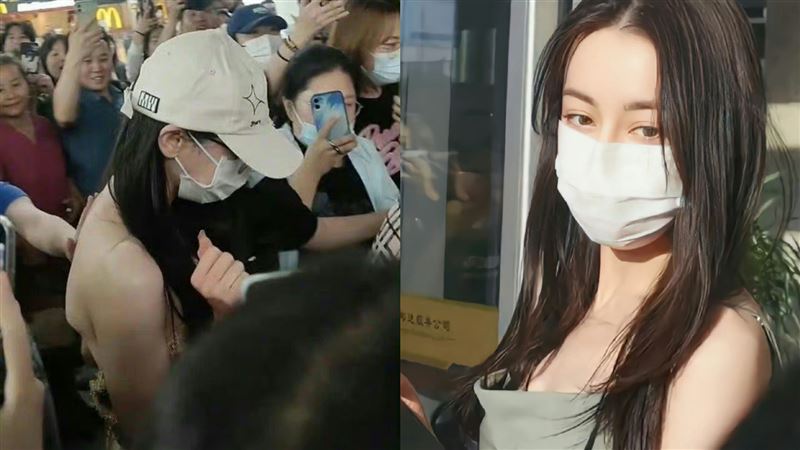 迪麗熱巴被摸遭轟穿太少　大露背硬槓酸民