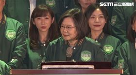 ▲蔡英文致詞