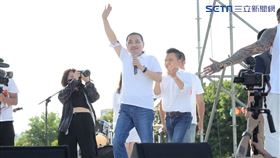 侯友宜上凱道。（圖／記者楊澍攝影）