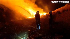 新竹縣,新豐鄉，新豐垃圾掩埋場,火警