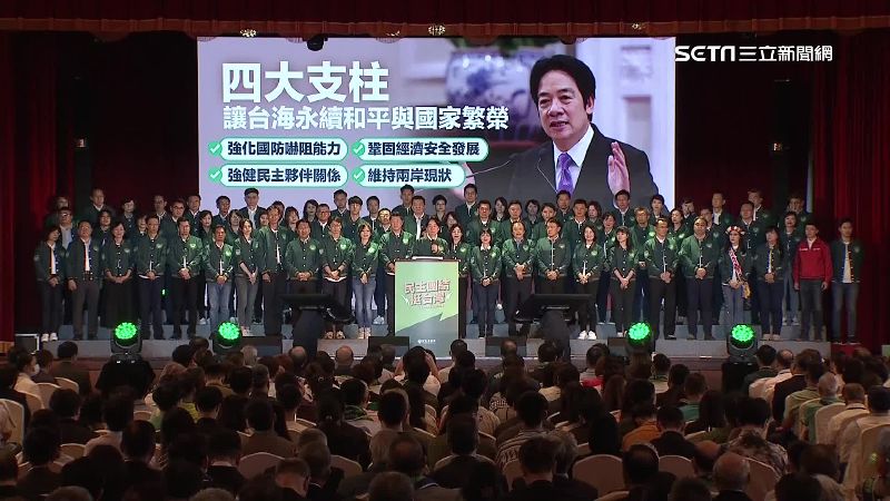 綠全代戰鬥團隊就位　打造棒球意象拚勝選