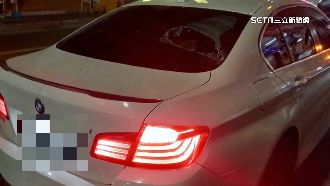 深夜衝突！行車糾紛談判　一方撂10人砸車