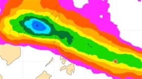 「颱風窩」來了！路徑曝光　周六起防大雨（圖／翻攝自
Hsin Hsing Chia YouTube）