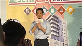 蔣萬安出席臺北市建成綜合大樓聯合開幕典禮。（圖／記者許皓婷攝影）