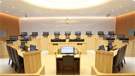 國民法官法庭。（圖／記者邱榮吉攝影）