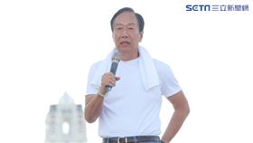 ▲716凱道活動鴻海創辦人郭台銘台上致詞。（圖／記者楊澍攝影）