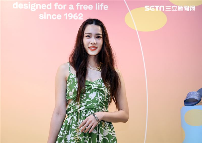 林思宇拖鞋品牌見面會。（圖/記者邱榮吉/攝影）