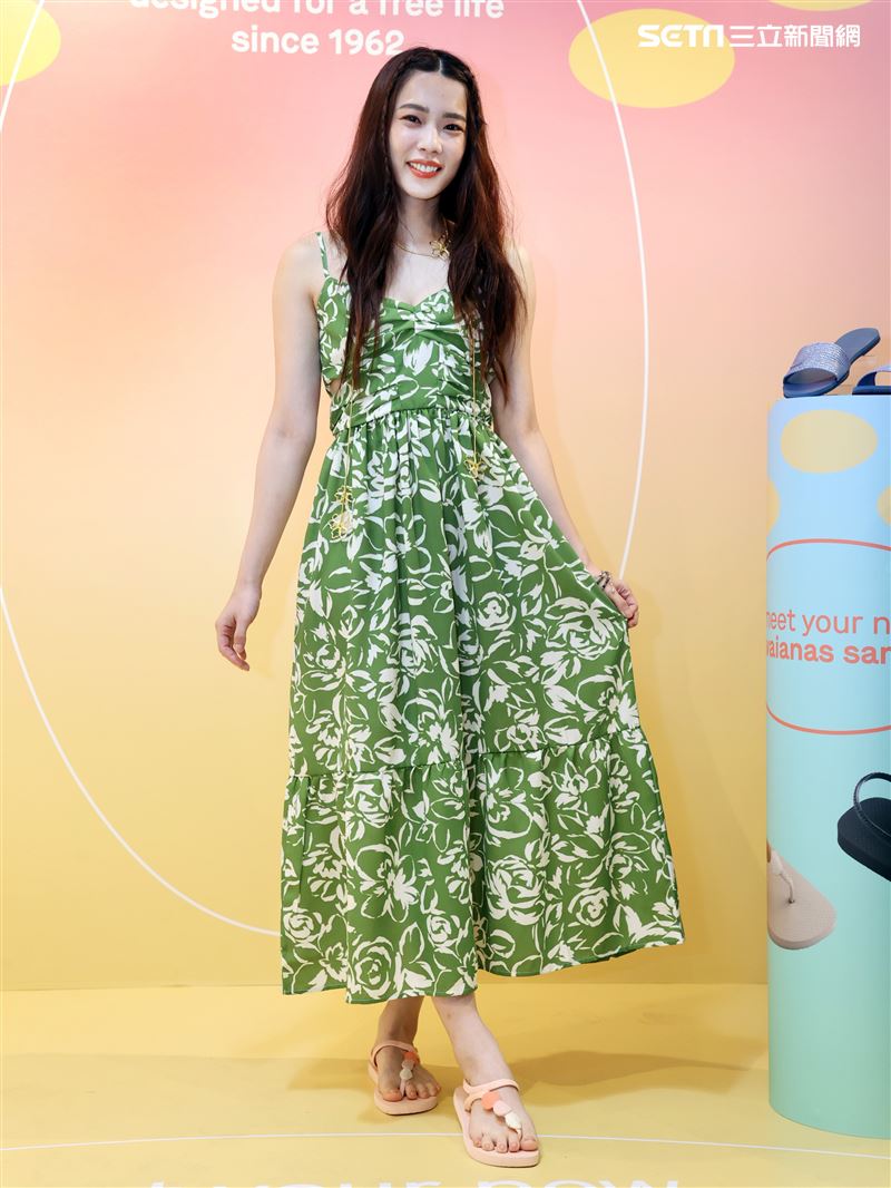 林思宇拖鞋品牌見面會。（圖/記者邱榮吉/攝影）