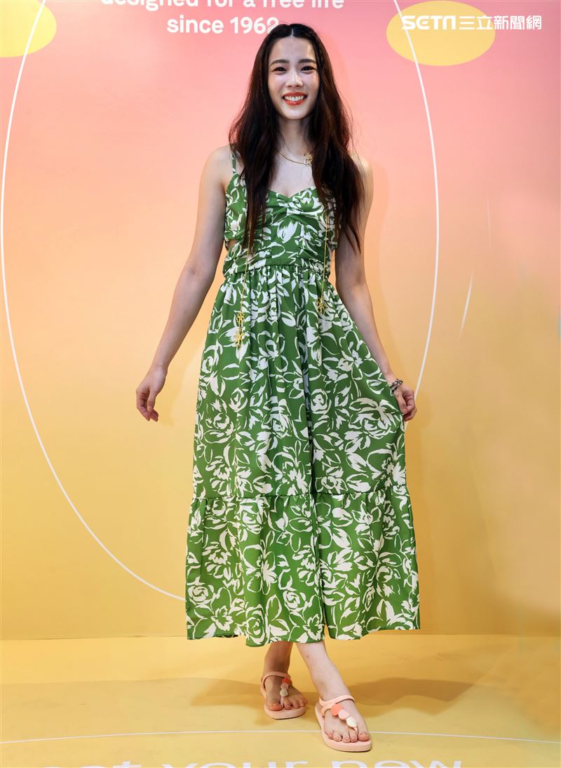 林思宇拖鞋品牌見面會。（圖/記者邱榮吉/攝影）