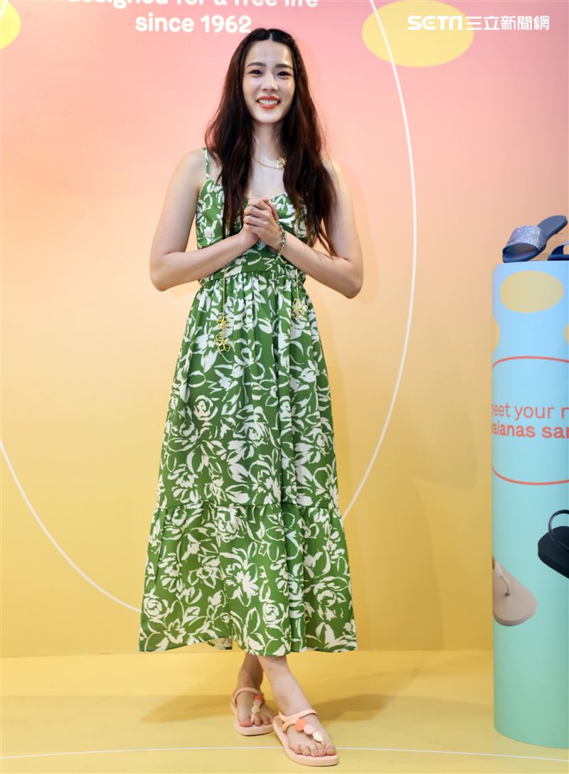 林思宇拖鞋品牌見面會。（圖/記者邱榮吉/攝影）