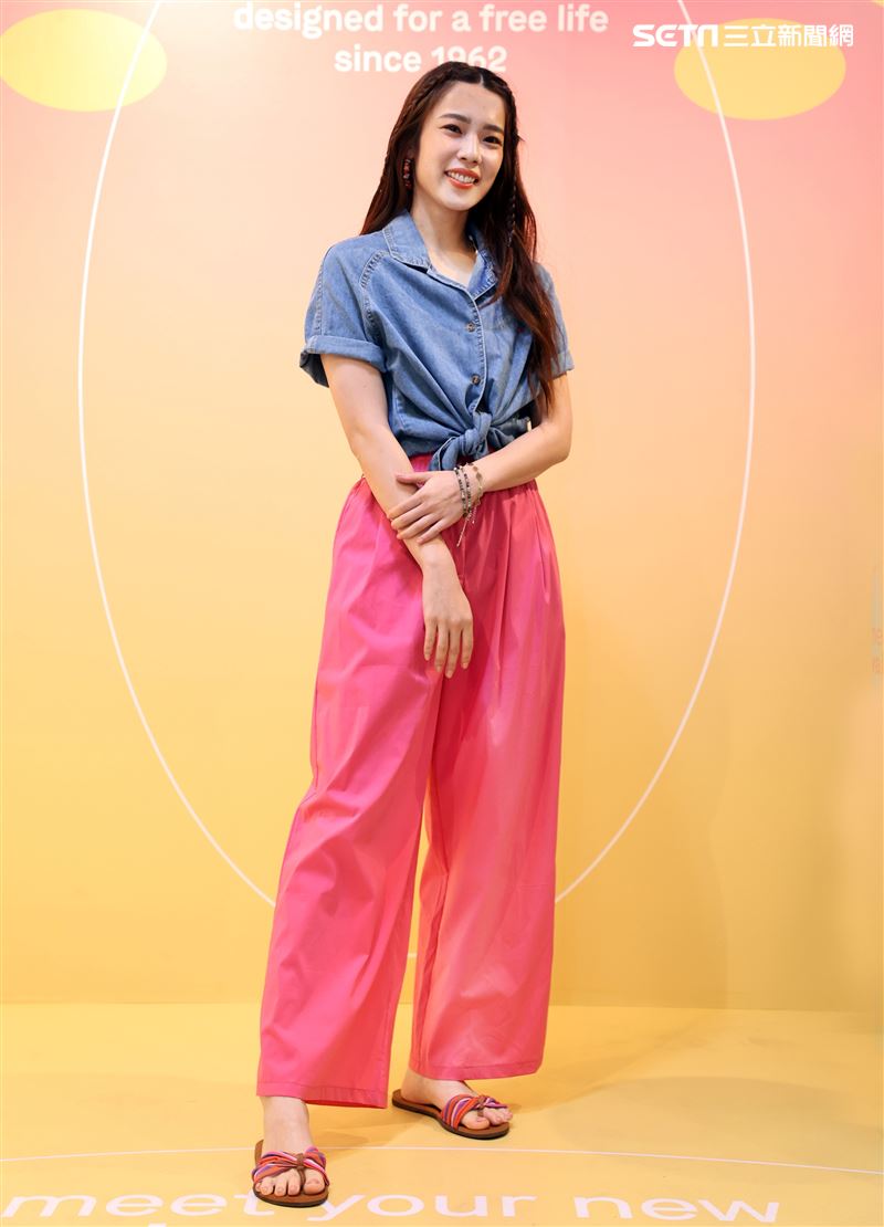 林思宇拖鞋品牌見面會。（圖/記者邱榮吉/攝影）