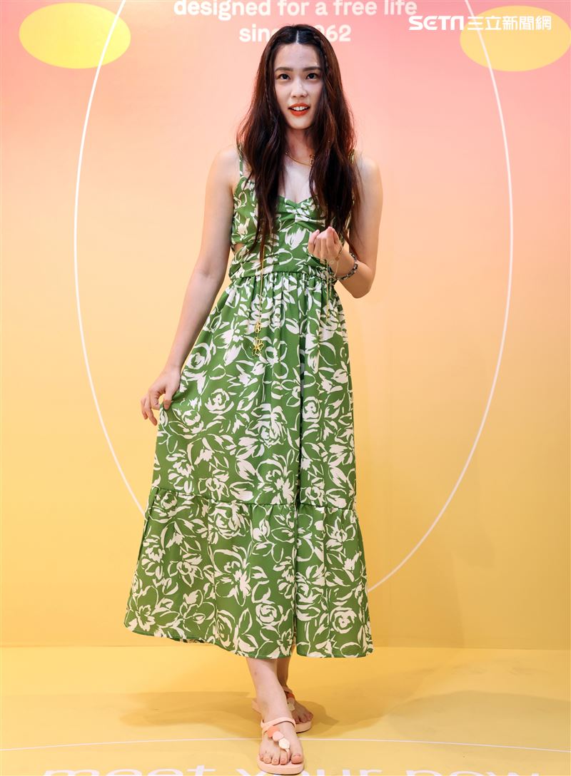 林思宇拖鞋品牌見面會。（圖/記者邱榮吉/攝影）