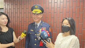 新任刑事警察局長周幼偉今天上任。（圖／記者李依璇攝影）