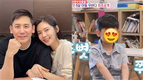 秋瓷炫和于曉光的兒子大海今年已6歲。（圖/翻攝微博）