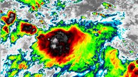 準杜蘇芮最新路徑預測。（圖／截自Tropical Tidbits）