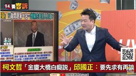 柯文哲喊炸金廈大橋？李正皓：因郭參選民調將跌　故意拋議題（圖／94要客訴）