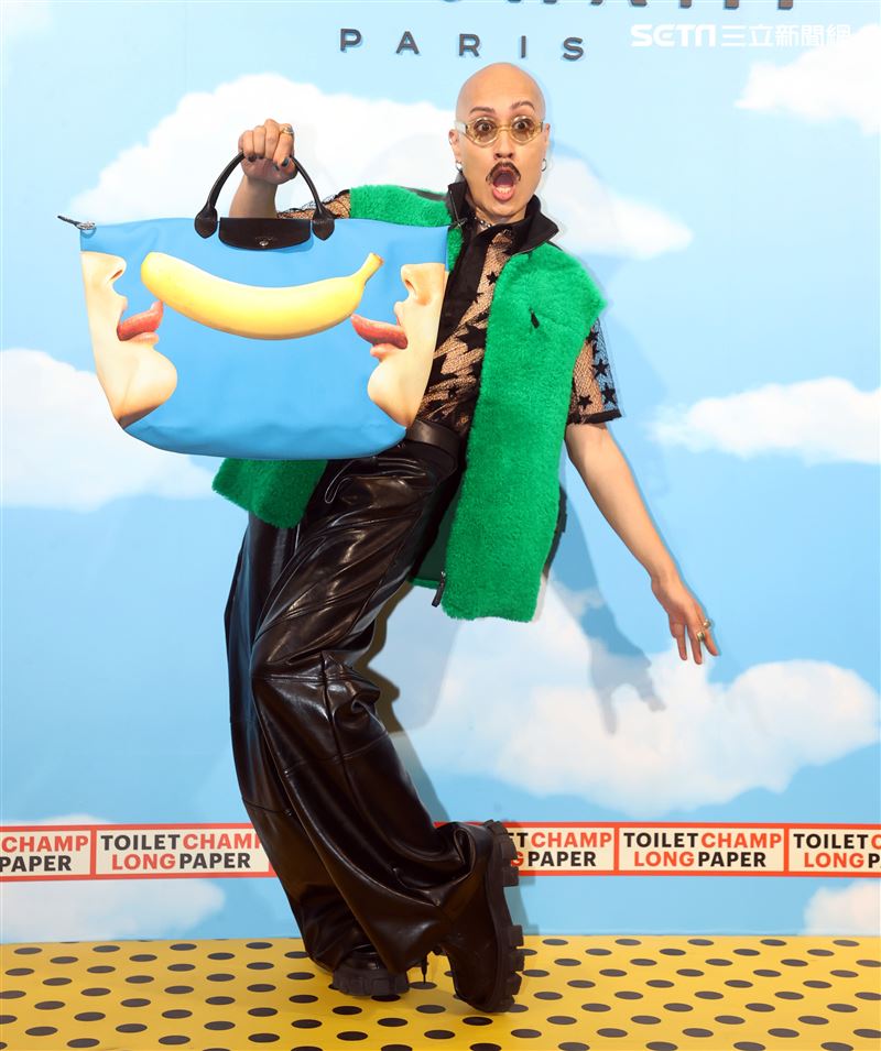 黃宣出席品牌聯名系列發表會。（圖/記者邱榮吉攝影）