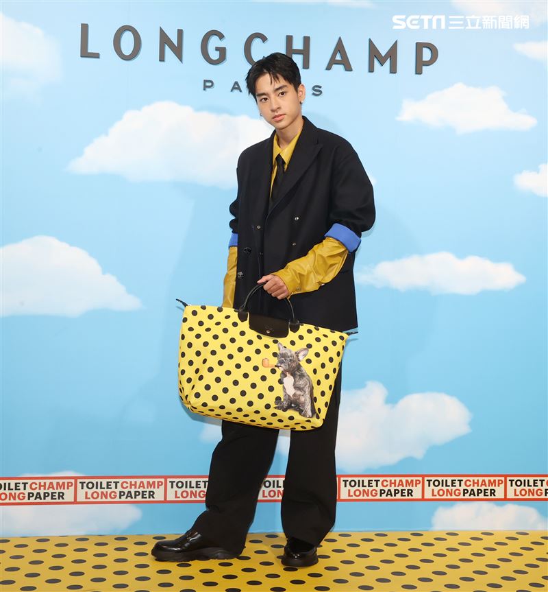 劉敬出席品牌聯名系列發表會。（圖/記者邱榮吉攝影）