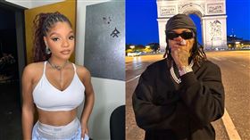 海莉貝利與男友DDG戀情十分公開。（圖／翻攝自海莉貝利、DDG IG）
