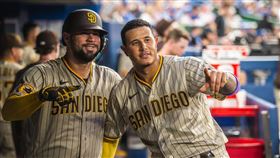 ▲前洋基捕手桑契斯（Gary Sanchez）敲出轉戰教士第9轟。（圖／翻攝自教士推特）