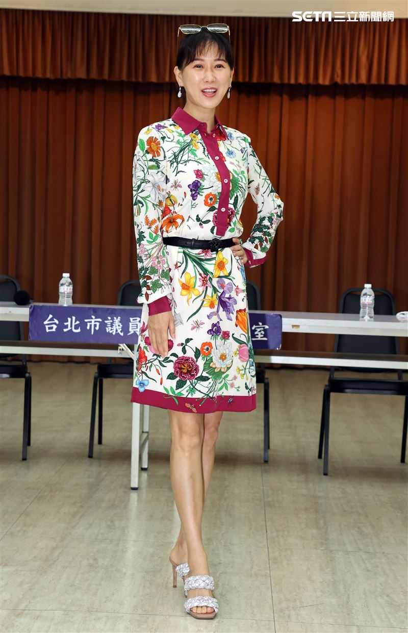 米凱莉出席星光閃閃彩繪天地。（圖/記者邱榮吉攝影）