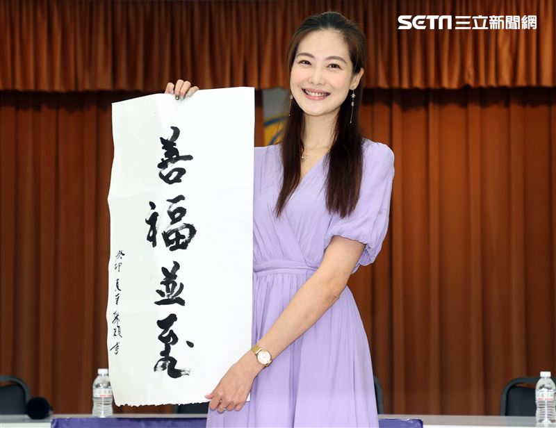 姚采穎出席星光閃閃彩繪天地。（圖/記者邱榮吉攝影）