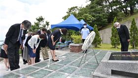 安倍昭惠赴五指山祭拜李登輝（1）日本已故前首相安倍晉三夫人安倍昭惠19日赴五指山祭拜前總統李登輝。（李登輝基金會提供）中央社記者葉素萍傳真  112年7月19日