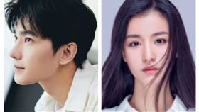 ▲楊洋；王楚然（圖／翻攝自微博）