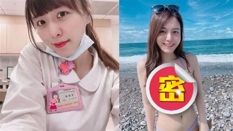 最正護理師白色比基尼包不住！超兇掉出來