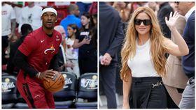 ▲熱火球星巴特勒（Jimmy Butler）被爆和歌手夏奇拉（Shakira）交往。（圖／美聯社／達志影像）