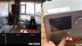 中國一名漸凍症婦人因斷電無法使用醫療儀器。（圖／翻攝自《大風新聞》）