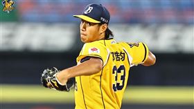▲「美美」鄭浩均拿下第5勝與單場MVP。（圖／中信兄弟球團提供）