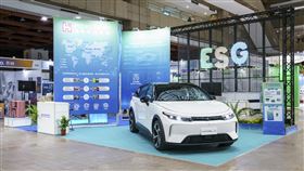 鴻海參展2023亞太永續博覽會，秀綠色智能與循環經濟願景。（圖／鴻海提供）