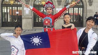 13歲女孩奪世界舞蹈冠軍！場外大秀國旗