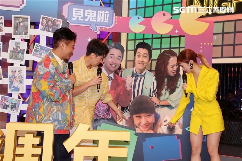 吳宗憲、lulu、陳漢典大熱門10周年記者會。（圖/記者邱榮吉攝影）