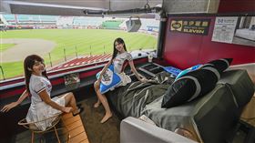 ▲樂天桃猿推出席伊麗廳。（圖／ELEVEN SPORTS提供）