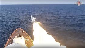 俄羅斯國防部表示，俄國海軍在黑海西北部展開實彈「演習」(圖／美聯社／達志影像)
