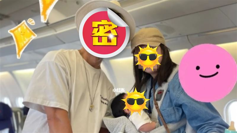 女帶嫩嬰搭飛機　乘客伸援手竟是大咖男星